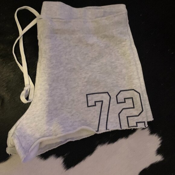 Hollister Cut Off Cotton Jersey Shorts - Picture 2 of 4